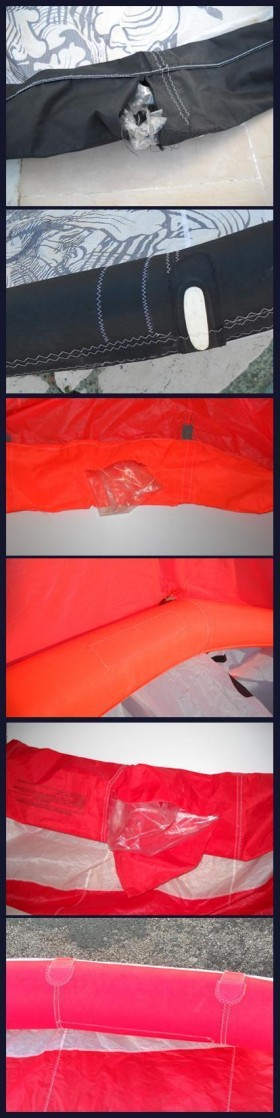 Riparazioni sulle tasche dei bladder 30-60€ - Centro Riparazioni Kite e Wing